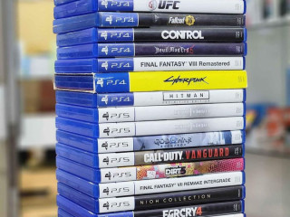 PS4 GAMES AVAILABLE