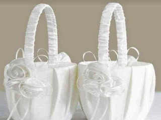 Wedding flower girl baskets for sale
