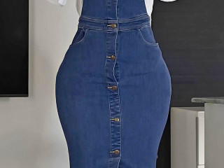 DENIM DRESS