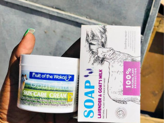 GOAT MILK SOAP AND CREAM